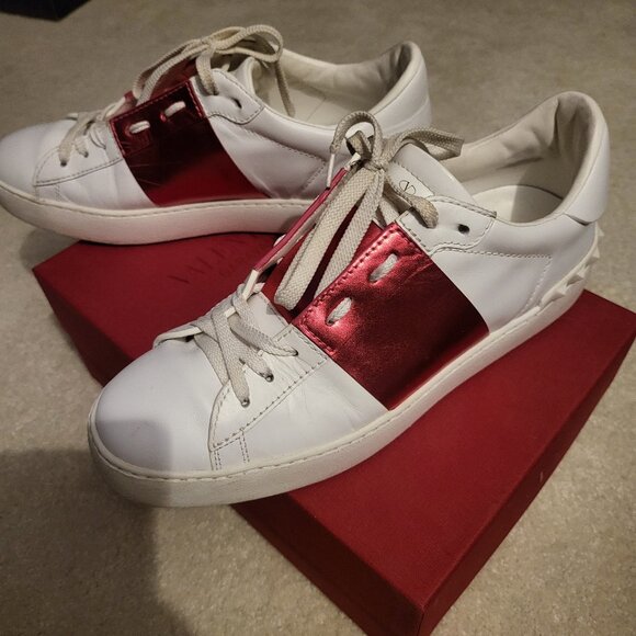 VALENTINO Garavani "Rockstud" Sneakers Size 10 - Picture 3 of 6